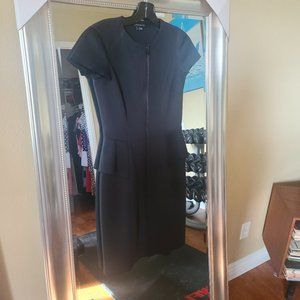 Theory Black Mini Dress